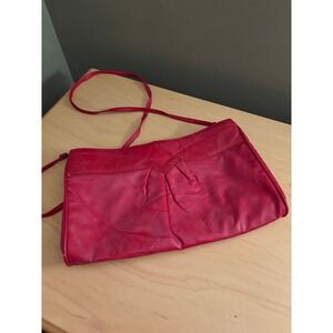 1980s Red Purse